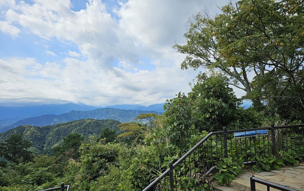 Vue du Mont Takao