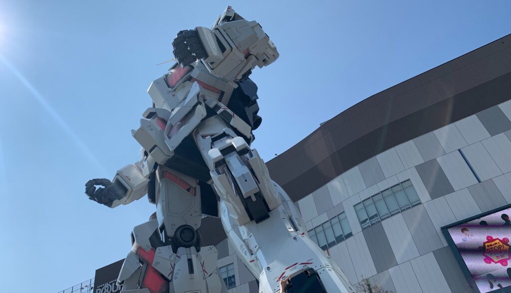 Gundam à Odaiba pop culture