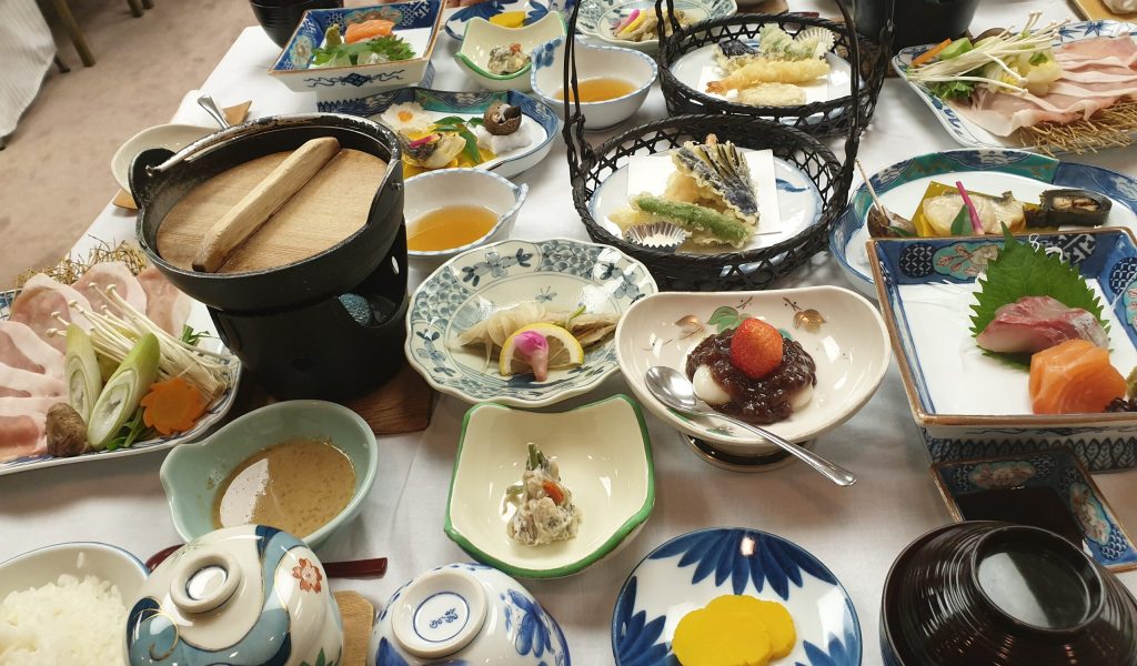 Mariage au Japon kaiseki