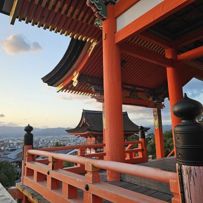 kiyomizu-dera vue sur kyôto