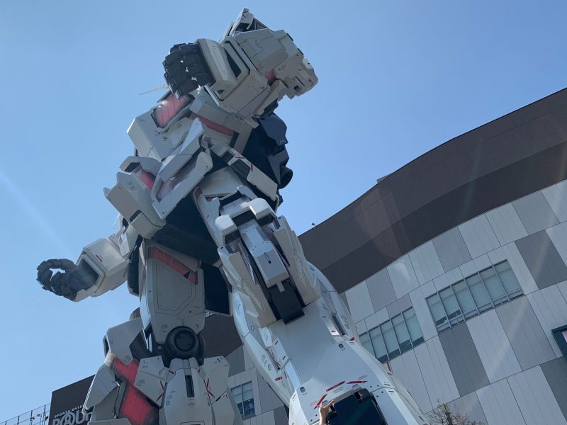 Gundam à Odaiba pop culture