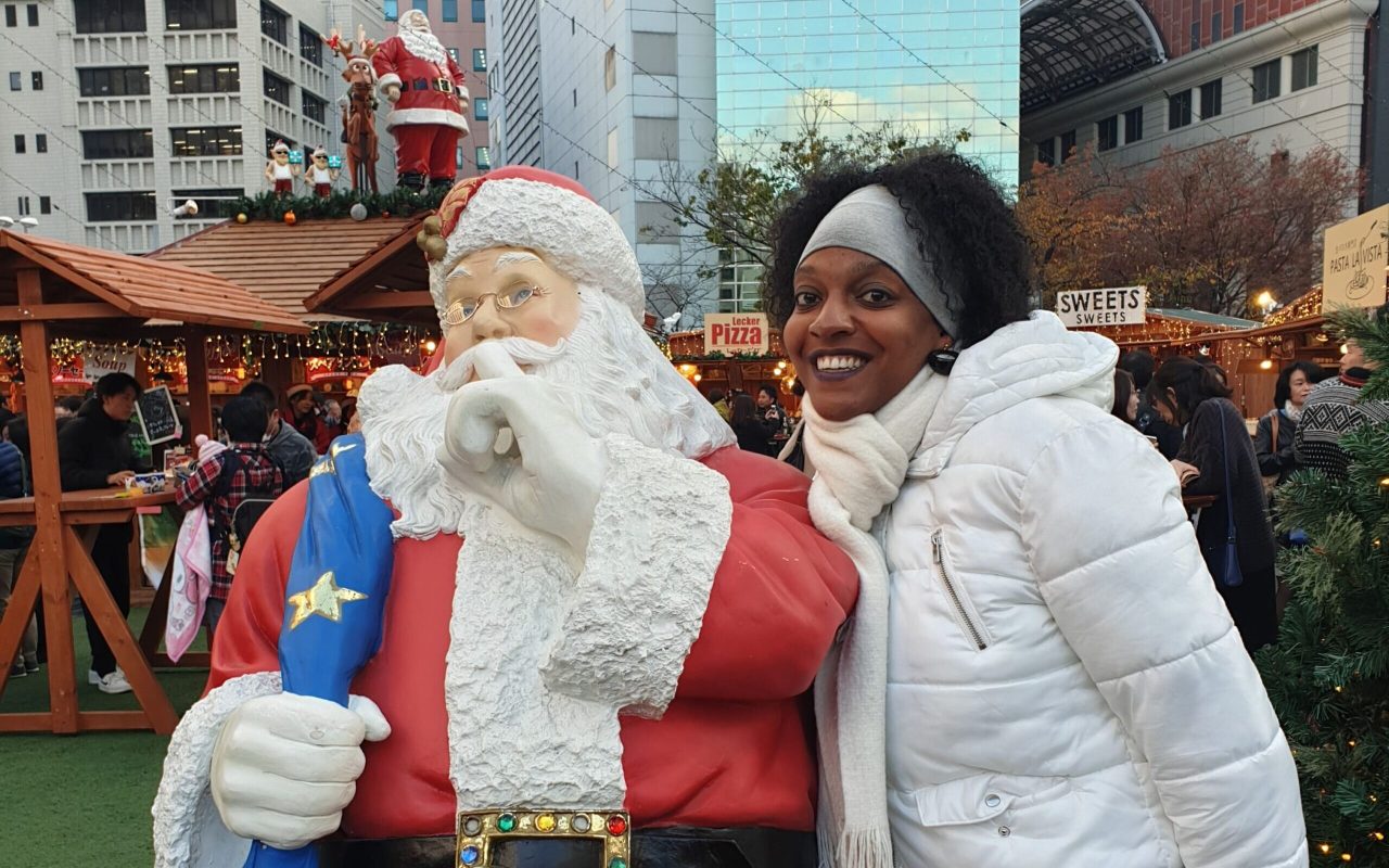 marché de noël de tenjin