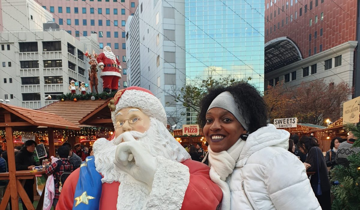 marché de noël de tenjin