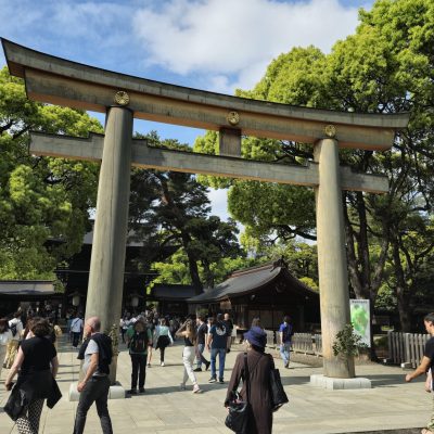 Japon Esacapde sanctuaire Meiji-jingu