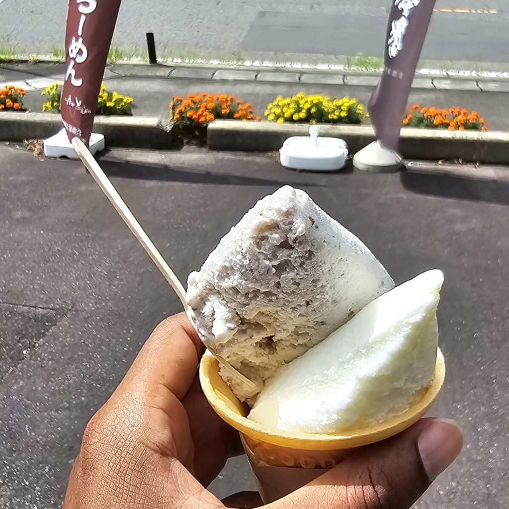 Japon en été glace Goshikinuma