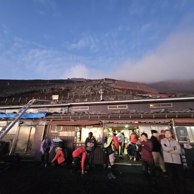 Mont Fuji refuge 8è station