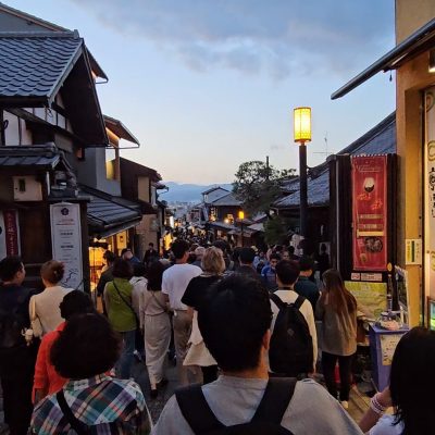 Foule à Kyoto